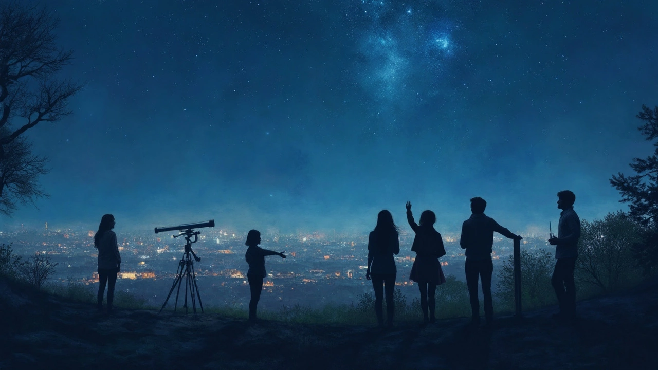 Hidden Rooftops and Urban Stargazing Spots
