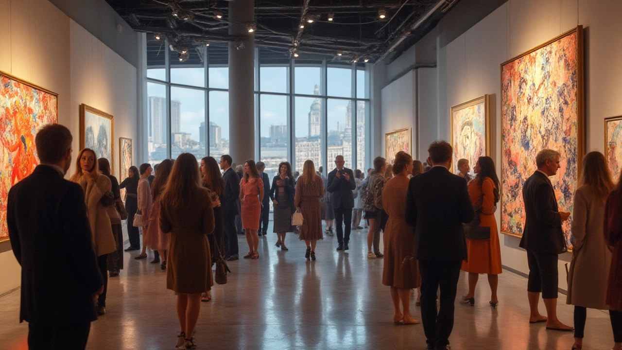 Navigating London's Art Galleries and the Evolving Art Market Scene
