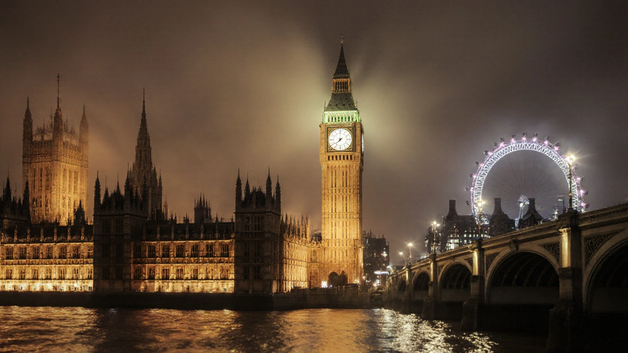 Big Ben's Nighttime Glow: How London’s Iconic Clock Tower Lights Up the Sky