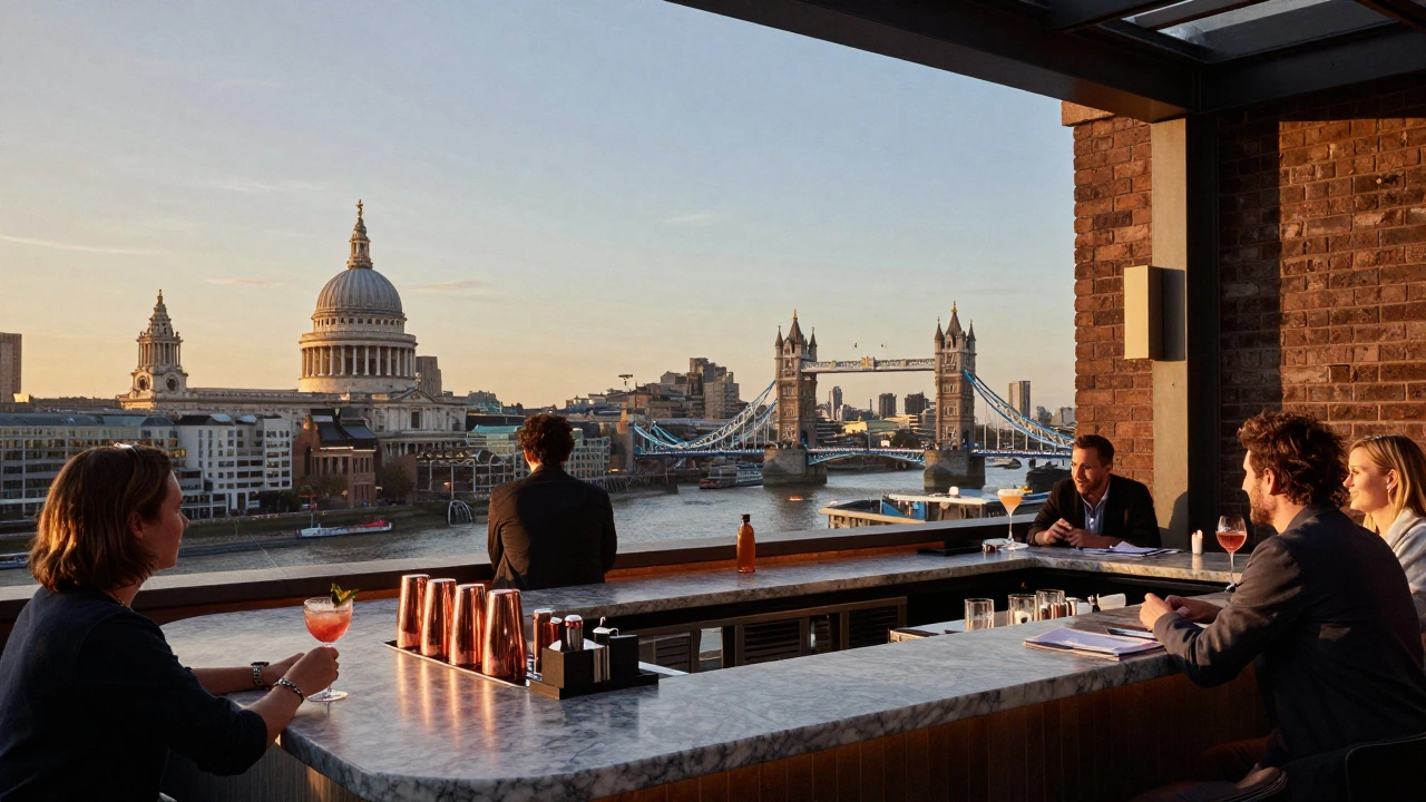 Rooftop Bars in London: Where to Find the Best Craft Cocktails